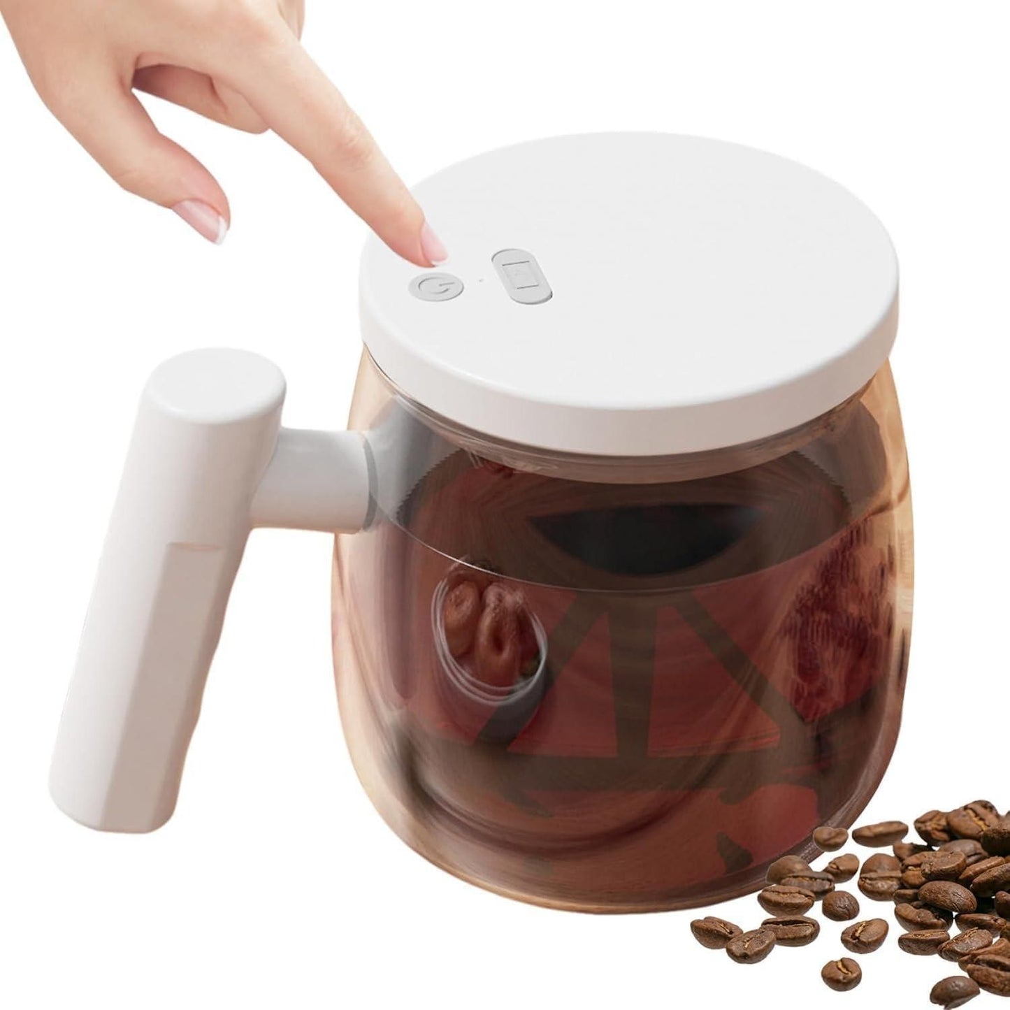 ☕ Self Stirring Electric Coffee Mug – Smart Mixing Cup ✨