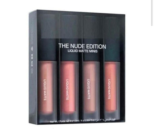 Nude Red Edition Nude Lipstick Combo – 4 Shades